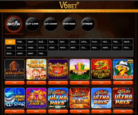 V6Bet Casino